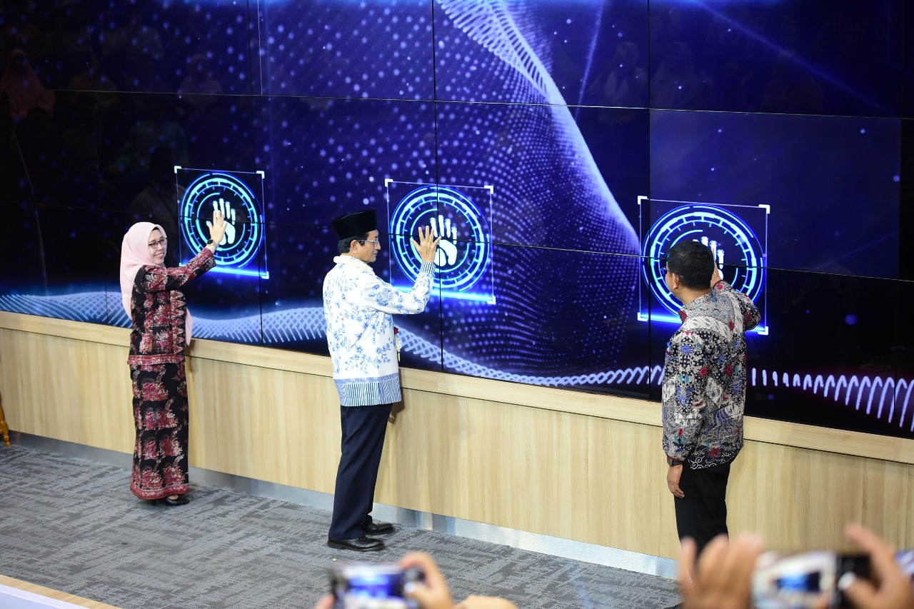 Menteri Agama RI Prof.Dr.KH. Nasaruddin Umar Resmi Melaunching PMB PTKIN 2025