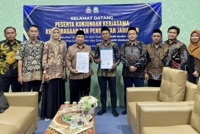 Jalin Kerjasama, FUDA IAIN Kediri Kunjungi FAUD IAIN Madura